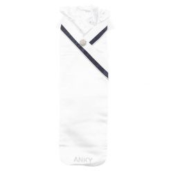 Krawat jeździecki ANKY Stock Symphony C-Wear. Białe krawaty i muchy męskie ANKY, bez wzorów, z materiału, eleganckie. Za 263.70 zł.