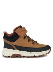 Geox Kozaki J Flexyper Plus Boy J36LCG 0MEFU C2G9B M Żółty. Żółte buty zimowe chłopięce Geox, ze skóry, bez zapięcia. Za 259.99 zł.