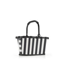 Koszyk CARRYBAG XS, summerstripes black. Czarne walizki Reisenthel, bez wzorów, małe. Za 167.90 zł.
