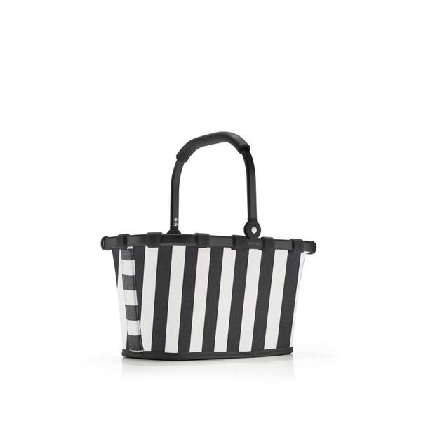 Koszyk CARRYBAG XS, summerstripes black. Czarne walizki Reisenthel, bez wzorów, małe. Za 167.90 zł.
