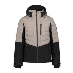 Kurtka narciarska Icepeak Folsom męska - wodoodporna, oddychająca, ciepła. Szare kurtki męskie ICEPEAK, m, bez wzorów, z materiału, bez kaptura. Za 813.70 zł.