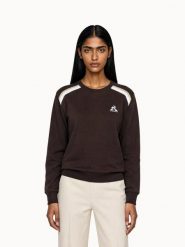 Bluza damska Le Coq Sportif Heritage. Brązowe bluzy bez kaptura damskie Le Coq Sportif, l, z materiału. Za 311.50 zł.