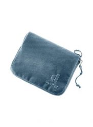 Portfel Deuter Zip Wallet - atlantic/desert. Zielone portfele damskie Deuter, bez wzorów, z poliamidu. Za 94.99 zł.