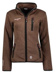 Geographical Norway Kurtka polarowa w kolorze brązowym rozmiar: S. Brązowe kurtki damskie Geographical Norway, s, bez wzorów, z polaru, bez kaptura. Za 139.20 zł.