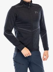 Bluza bez kaptura męska Hannah Damar. Czarne bluzy z kapturem męskie Hannah, m, z elastanu. Za 351.40 zł.