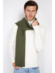 C& Jo Szal w kolorze khaki - 170 x 30 cm rozmiar: onesize. Brązowe szaliki męskie C& Jo, bez wzorów, z kaszmiru. Za 161.73 zł.