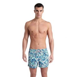 Spodenki plażowe Arena Water Prints Beach Short Ao. Szorty męskie Arena, bez wzorów, z materiału. Za 149.99 zł.