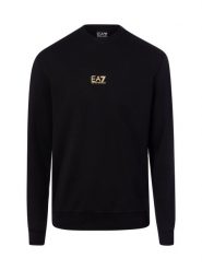 EA7 Emporio Armani Bluza Mężczyźni Bawełna (100%) czarny, XL. Czarne bluzy bez kaptura męskie EA7 Emporio Armani, m, z bawełny. Za 449.95 zł.