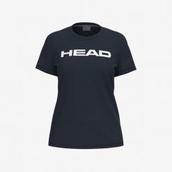 Koszulka damska Head Club Original. Niebieskie bluzki damskie HEAD, xl, bez wzorów, sportowe, bez kołnierzyka, bez ramiączek. W wyprzedaży za 117.00 zł.