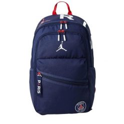Plecak sportowy Nike AIR JORDAN PARIS SAINT GERMAIN. Czarne plecaki damskie Nike, bez wzorów, z materiału. Za 279.00 zł.