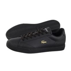 Buty Sportowe Męskie Lacoste Lerond Set 225 2 Cma. Czarne buty sportowe na co dzień męskie Lacoste, z gumy, bez zapięcia, tenisowe. Za 389.00 zł.