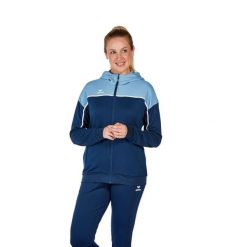 Damska bluza dresowa z kapturem Erima Change. Niebieskie bluzy z kapturem damskie Erima, z dresówki. Za 259.50 zł.