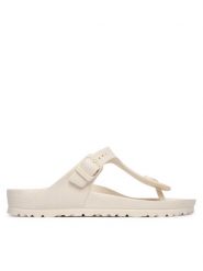 Birkenstock Japonki Gizeh Eva 1031278 Biały. Białe klapki damskie Birkenstock, bez wzorów, z syntetyku, bez obcasa. Za 209.99 zł.