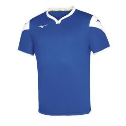 Koszulka Mizuno Team game runbird. Białe t-shirty sportowe męskie Mizuno, xl, bez ramiączek, do piłki nożnej. Za 123.00 zł.