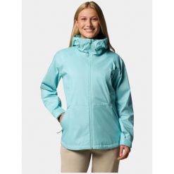 Płaszcz przeciwdeszczowy damski Columbia Inner Limits III. Zielone kurtki przeciwdeszczowe damskie Columbia, xl, bez wzorów, sportowe. Za 599.00 zł.