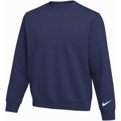 Bluza męska Nike Park 26 Fleece Crew. Niebieskie bluzy bez kaptura męskie Nike, m, z bawełny. Za 167.99 zł.
