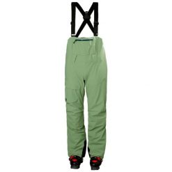Spodnie narciarskie dla kobiet Helly Hansen Verglas BC. Zielone spodnie materiałowe damskie Helly Hansen, bez wzorów, z elastanu. Za 1,338.00 zł.