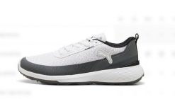 Buty golfowe Puma Gruve Sport męskie, białe i szare. Białe buty wizytowe męskie Puma, z gumy, bez zapięcia. Za 441.36 zł.