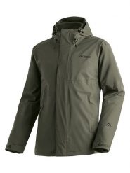 Maier Sports Kurtka funkcyjna 3w1 "Metor" w kolorze khaki rozmiar: 60. Brązowe kurtki outdoor męskie Maier Sports, bez wzorów, z materiału, bez kaptura. Za 571.03 zł.