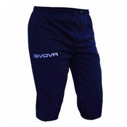 Spodenki Męskie One M P020 0010. Niebieskie szorty męskie Givova, z materiału, bez kołnierzyka. Za 109.99 zł.