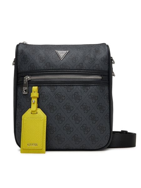 Guess Saszetka HMMILO P5417 Szary. Szare saszetki męskie Guess, ze skóry. Za 209.99 zł.