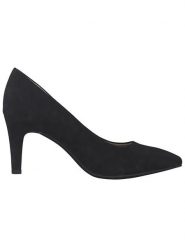 S. Oliver Czółenka w kolorze czarnym rozmiar: 40. Czarne czółenka damskie S.Oliver, bez wzorów, bez obcasa, na szpilce. Za 74.11 zł.