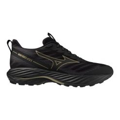 Buty do biegania Mizuno Wave Rider GTX 2. Czarne obuwie do biegania damskie Mizuno, mizuno wave. Za 539.99 zł.
