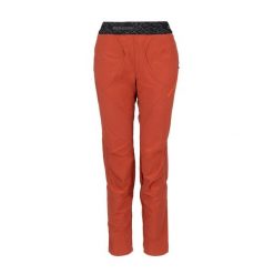Spodnie wspinaczkowe damskie Bergson Rockline CO. Czerwone spodnie sportowe damskie Bergson, l, z materiału, trekkingowe. Za 299.00 zł.