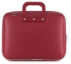 Torba Bombata Classic 13''-14'' borgogna red. Czerwone torby na laptopa damskie Bombata, bez wzorów. Za 279.00 zł.