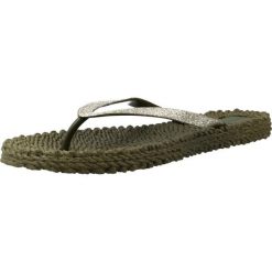 Sandały ILSE JACOBSEN CHEERFUL01 Zielony. Zielone sandały damskie Ilse Jacobsen, bez wzorów, z gumy, bez obcasa. Za 152.99 zł.