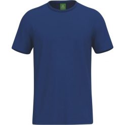 Klasyczny t-shirt sportowy Erima niebieski. Niebieskie t-shirty męskie Erima, m, bez wzorów, z bawełny, bez kołnierzyka. Za 155.00 zł.