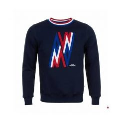 Bluza z dekoltem Peak Mountain Contamine. Niebieskie bluzy bez kaptura męskie Peak Mountain, xl. Za 158.00 zł.