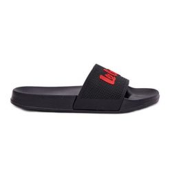 Klapki Męskie Lee Cooper LCW-25-07-3526M Czarne. Czarne klapki i japonki męskie z gumy. Za 131.88 zł.
