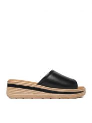 Lasocki Klapki CEO-WI16-3292-02 Czarny. Czarne klapki damskie Lasocki, bez wzorów, ze skóry, bez obcasa. Za 169.99 zł.