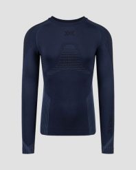 Koszulka męska X-Bionic Invent Shirt Ls Marine A095. Niebieskie koszulki męskie z długim rękawem X BIONIC, l, z materiału. Za 459.99 zł.