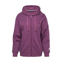 Damska Bluza Z Kapturem Rigel Full Zip. Fioletowe bluzy z kapturem damskie Hi-tec, m, z bawełny. Za 141.99 zł.