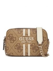 Guess Torebka HWOS96 72140 Beżowy. Brązowe torebki klasyczne damskie Guess, z aplikacjami, ze skóry, bez dodatków. Za 289.99 zł.