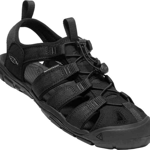 Buty do chodzenia męskie Keen 1027407. Czarne buty trekkingowe męskie Keen, z gumy, bez zapięcia, trekkingowe. Za 705.00 zł.
