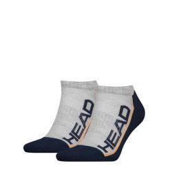 Skarpetki Niskie 2-Pack Szaro-Navy 39-42 Oddychające i Wygodne. Niebieskie skarpetki damskie HEAD, bez wzorów. Za 122.99 zł.