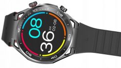 Smartwatch zegarek sportowy IMIKI Xplorer Active Black. Czarne, cyfrowe zegarki damskie IMIKI, ze stali. Za 329.00 zł.