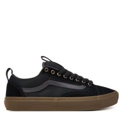 Tenisówki Vans. Czarne trampki i tenisówki męskie Vans, bez wzorów, bez zapięcia. Za 369.99 zł.