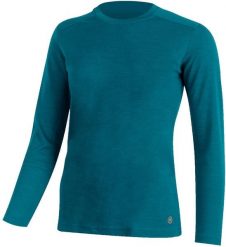 Damska bluza merino ALEXA. Niebieskie bluzy bez kaptura damskie LASTING, xl, z dzianiny. Za 515.20 zł.
