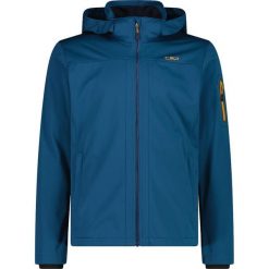 Kurtka softshell z kapturem CMP. Niebieskie kurtki męskie CMP, m, bez wzorów, z materiału, z kapturem. Za 289.99 zł.