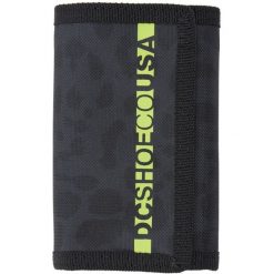 Portfel DC Shoes Ripper - Tri-Fold, Dla obu płci. Czarne portfele damskie DC Shoes, bez wzorów, z poliesteru. Za 190.00 zł.