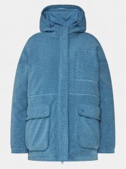 American Vintage Kurtka przejściowa Ifynk IFY17AE24 Niebieski Relaxed Fit. Niebieskie kurtki damskie American vintage, s, bez wzorów, z syntetyku, bez kaptura. Za 789.99 zł.