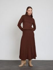 BGN Spódnica w kolorze brązowym rozmiar: 34. Brązowe spódniczki damskie BGN, bez wzorów, maxi, proste. Za 108.99 zł.