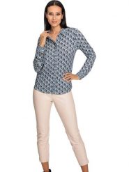 Heine Koszula w kolorze błękitnym rozmiar: 46. Niebieskie koszule damskie Heine, bez wzorów, bez kołnierzyka, bez ramiączek. Za 61.17 zł.