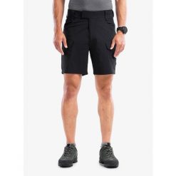 Spodenki męskie Helikon-Tex Outdoor Tactical Ultra Shorts. Czarne szorty męskie HELIKON-TEX, bez kołnierzyka. Za 156.99 zł.