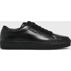 Strellson - Buty. Czarne buty sportowe na co dzień męskie Strellson, z gumy, bez zapięcia. W wyprzedaży za 289.90 zł.
