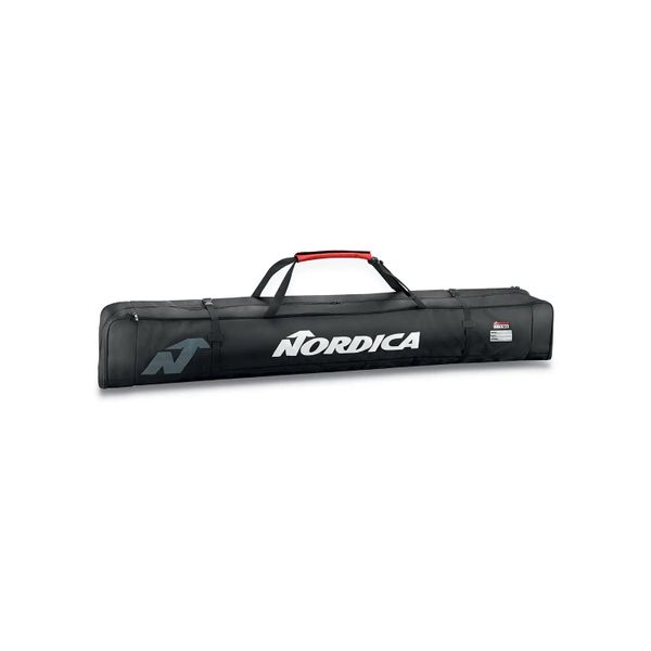 Torba pokrowiec na narty Nordica Single Ski Bag. Czarne torebki klasyczne damskie NORDICA, bez wzorów, z materiału, bez dodatków. Za 399.99 zł.
